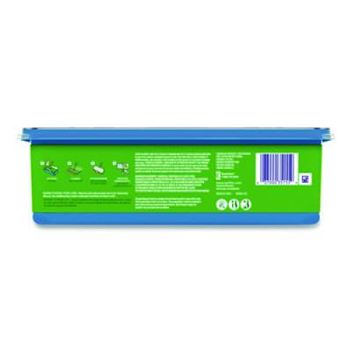 Swiffer Wet Refill Cloths, 10 x 8, Fresh Scent, White, 24/Box (82856BX)