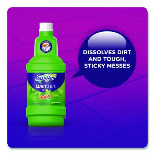Swiffer Multipurpose Floor and Hardwood Cleaning Solution Refill, Gain Scent, 42.2 oz Bottle (83061)