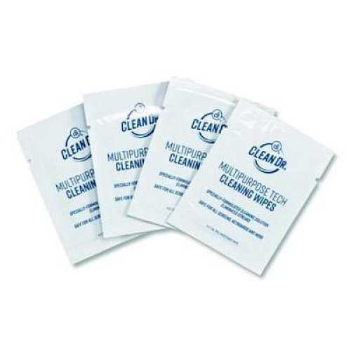 Digital Innovations ScreenDr Multipurpose Tech Cleaning Wipes, 7 x 4, Unscented, White, 200/Pack (32694)