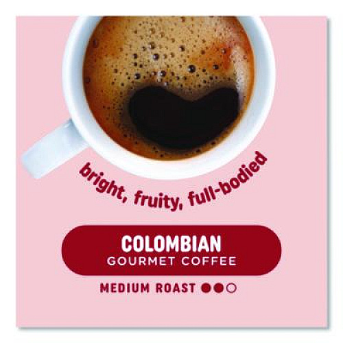 Pick Me Up Provisions Colombian Coffee K-Cups, 24/Box, 96/Carton (52969CT)