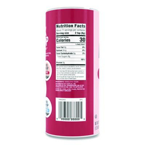 Pick Me Up Provisions Pure Sugar, 20 oz Canister, 24/Carton (PM62433CT942)