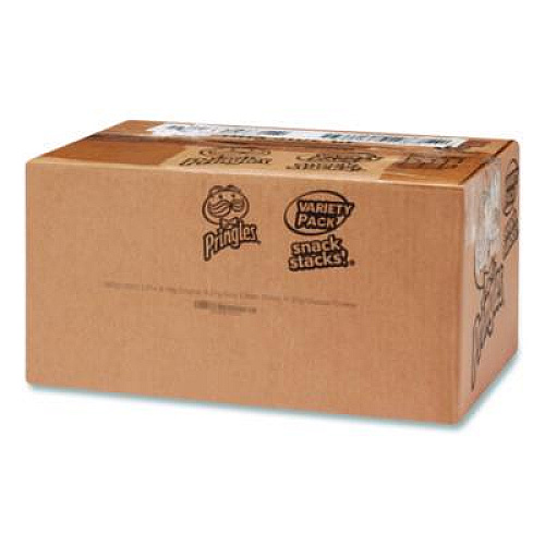 Pringles Variety Pack Potato Chips, Sour Cream and Onion/Cheddar Cheese/Original, 0.67 oz/0.74 oz Cans, 72/Carton (KEE18251)