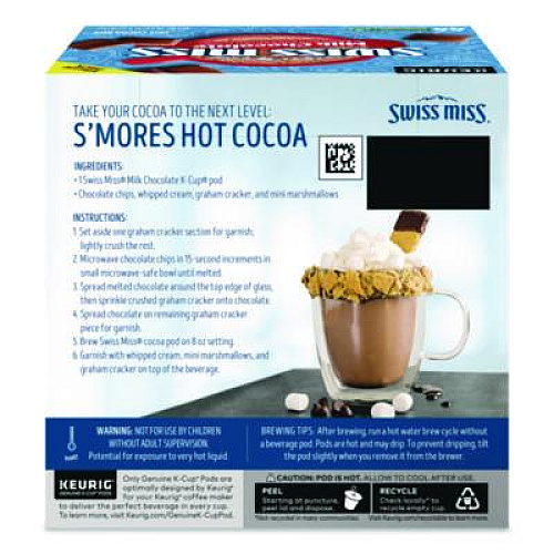 Swiss Miss Milk Chocolate Hot Cocoa K-Cups, 0.65 oz, 44/Box (2259481)
