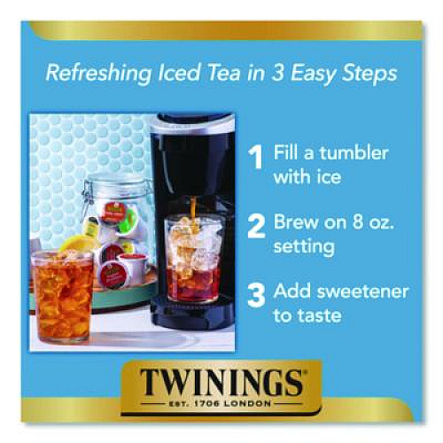 TWININGS Tea K-Cups, Irish Breakfast, 0.11 oz, 24/Box (TNA87303)