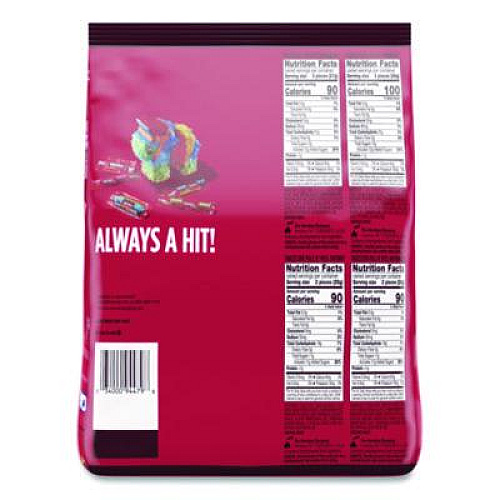 Twizzlers Chewy Candy Pack, Assorted Flavors, 46.34 oz Bag (HEC94479)