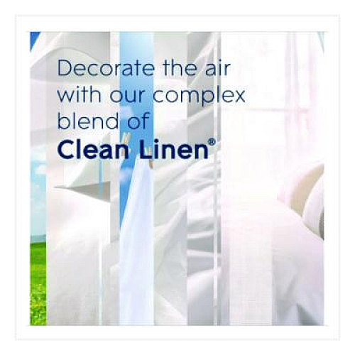 Glade Air Freshener, Clean Linen Scent, 8.3 oz, 2/Pack (346578PK)