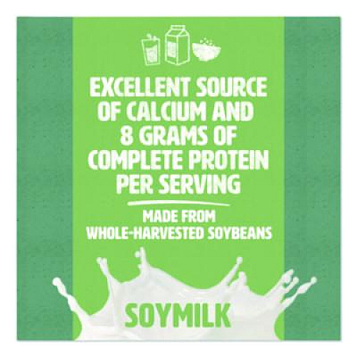 Silk Soymilk, Unsweetened Original, 32 oz, 6/Carton (1706751)