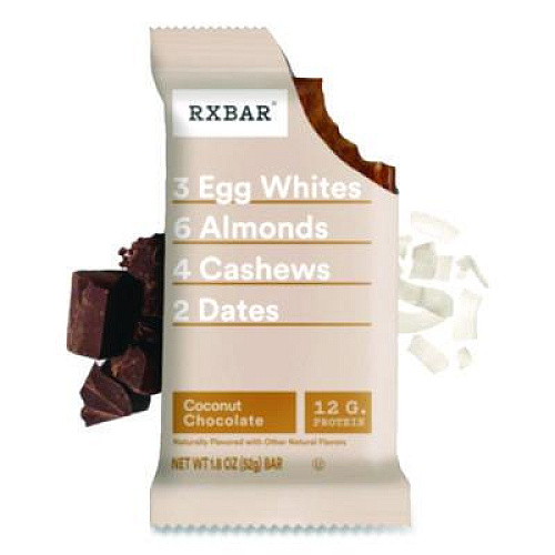 RXBAR Adult Bars, Coconut Chocolate, 1.83 oz Bar, 12/Box (CGO00428)