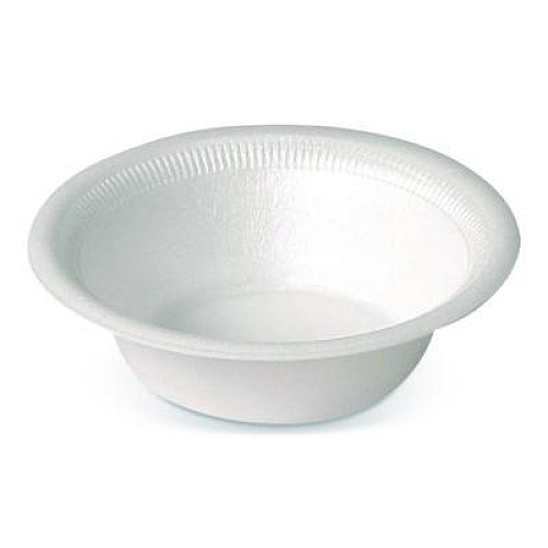 SOLO Concorde Foam Bowls, 12 oz, White, 125/Pack (12BWWCRPK)