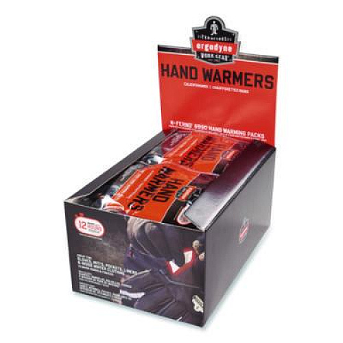 ergodyne N-Ferno 6990 Hand Warming Packs, 40 Pairs, Individually Packaged (16990)