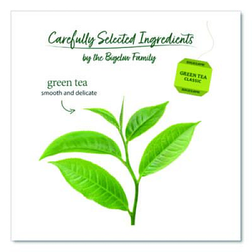 Bigelow Single Flavor Tea, Green, 28 Bags/Box (00388)