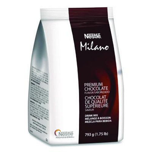 Nestl Milano Premium Chocolate Hot Cocoa Mix, 28 oz Packet, 4/Carton (416818)