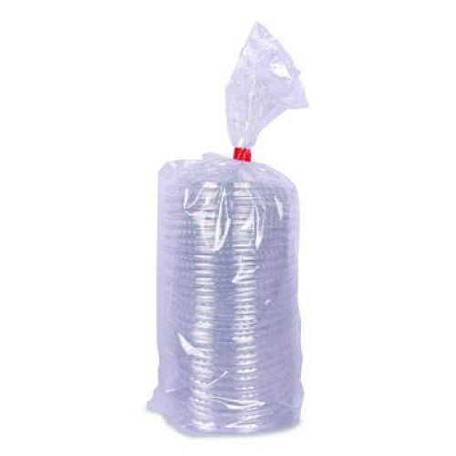 Eco-Products GreenStripe Cold Cup Sip Lids, Fits 9 oz/12 oz to 24 oz Cold Cups, Plastic, Clear, 1,000/Carton (EPFLCS)