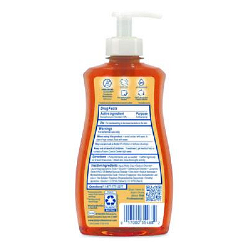 Dial Professional Antibacterial Defense Gold Hand Soap + Aloe, Original Scent, 11 oz Pump Bottle, 12/Carton (35470)