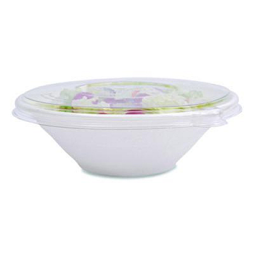 Eco-Products Worldview 100 Percent Recycled Content Lid, 7.93" Diameter x 0.6" h, Clear, 400/Carton (EPBLRLID)