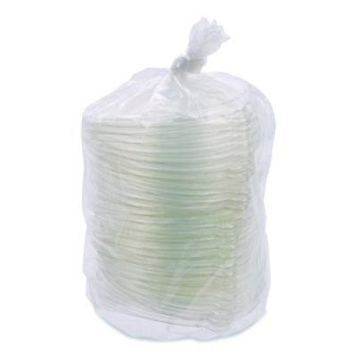 Eco-Products Worldview 100 Percent Recycled Content Lid, 7.93" Diameter x 0.6" h, Clear, 400/Carton (EPBLRLID)