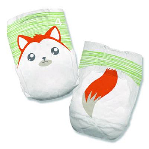 Cuties Premium Jumbo Diapers, Size 4, 22 lbs to 37 lbs, 124/Carton (CR4001)