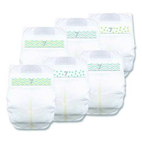 Cuties Premium Jumbo Diapers, Size 7, 41 lbs and Up, 80/Carton (CRD701)