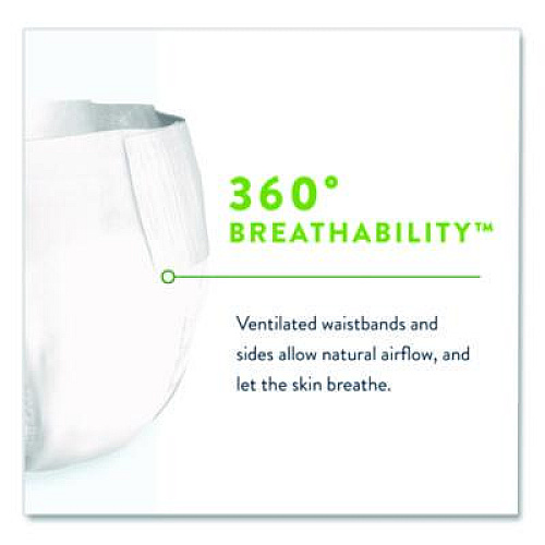 Prevail Per-Fit360 Degree Briefs, Maximum Plus Absorbency, Size 2, 45" to 62" Waist, 72/Carton (PFNG013)