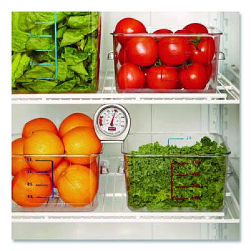 Rubbermaid Commercial Refrigerator/Freezer Monitoring Thermometer, -20F to 80F (R80DC)
