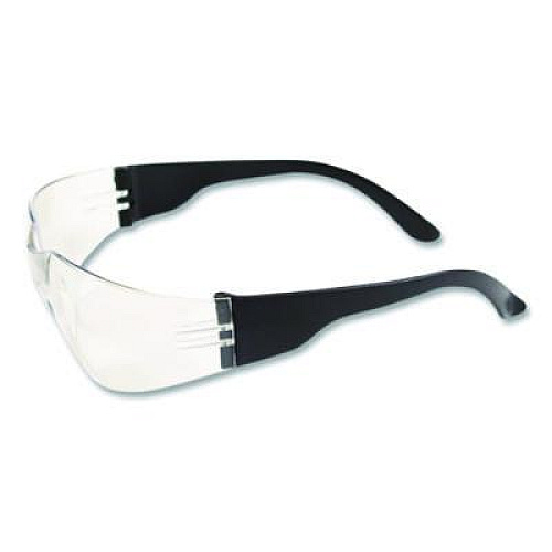 Bouton Zenon Z12 Polycarbonate Safety Glasses, Frameless, Clear Single Lens (250010000)