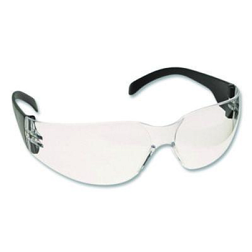 Bouton Zenon Z12 Polycarbonate Safety Glasses, Frameless, Clear Single Lens (250010000)
