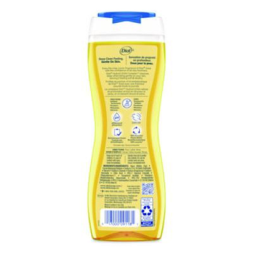 Dial Body Wash Advanced Clean Gold, Original Gold Scent, 16 oz, 6/Carton (09119)