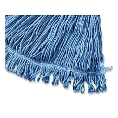 Rubbermaid Commercial Super Stitch Blend Mop, Cotton/Synthetic, Blue (FGD21306BL00)