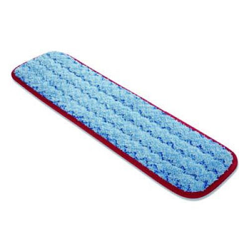 Rubbermaid Commercial HYGEN Microfiber Wet Mop Pad, 18", Red, 12/Carton (FGQ41000RD00)