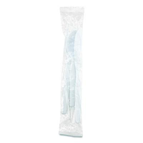 Dixie Heavyweight Polystyrene Cutlery, Fork/Knife/Teaspoon, Plastic, White, 250/Carton (CH26C7)