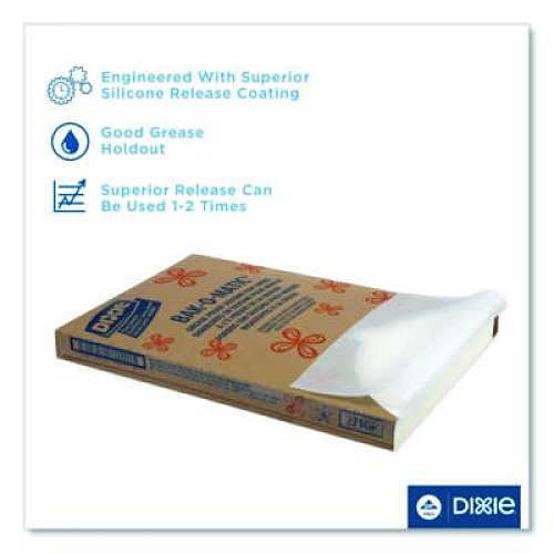 Dixie Greaseproof Liftoff Pan Liner, 24.38 x 16.38, 1,000/Carton (27SGP)