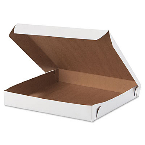 SCT Lock-Corner Pizza Boxes, 10 x 10 x 1.5, White, 100/Carton (1409)