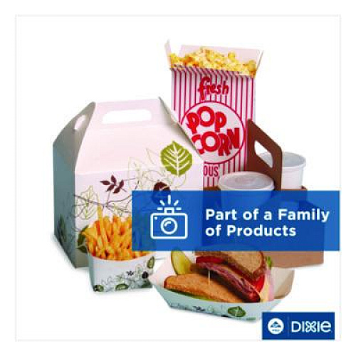 Dixie Mediumweight Polystyrene Cutlery, Individually Wrapped, Fork, Plastic, White, 1,000/Carton (FM23C7)