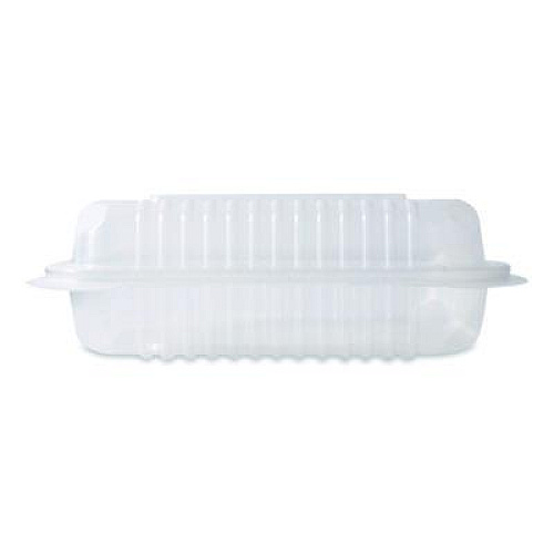 Karat Polypropylene Plastic Hinged Container, 6 x 9 x 2.97, Clear, Plastic, 125/Pack, 2 Packs/Carton (FPHC96PP1C)