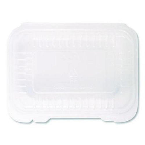 Karat Polypropylene Plastic Hinged Container, 6 x 9 x 2.97, Clear, Plastic, 125/Pack, 2 Packs/Carton (FPHC96PP1C)
