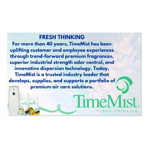 TimeMist Premium Metered Air Freshener Refill, Baby Powder, 7.1 oz Aerosol Spray (1042686EA)
