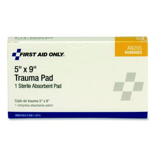 First Aid Only Trauma Pad, 5 x 9 (AN205)