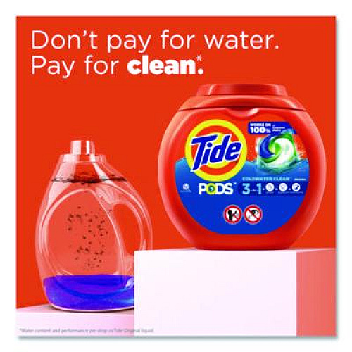 PODS Laundry Detergent, Pods, Tide Original, 112 Pods/Tub (03243PK)