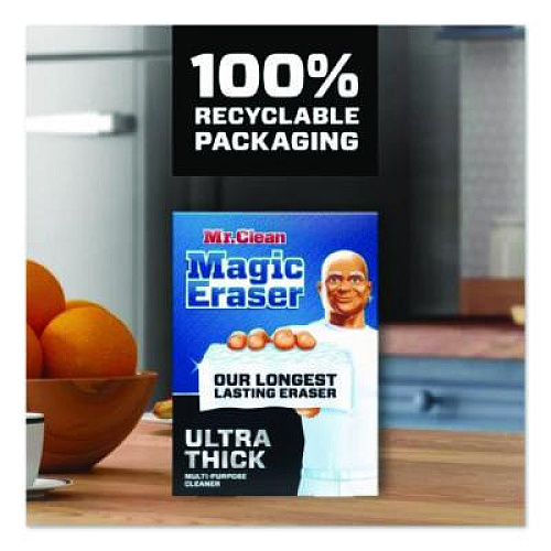 Mr. Clean Magic Eraser Ultra Thick, White, 5/Pack (12413PK)