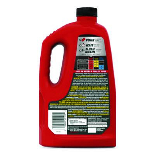 Drano Max Gel Clog Remover, 80 oz Bottle (694772)