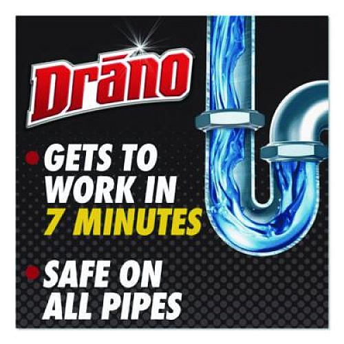 Drano Max Gel Clog Remover, 80 oz Bottle (694772)