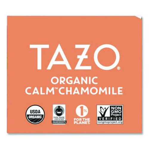 Tazo Tea Bags, Organic Calm Camomile, 16/Box (TAZ00354BX)