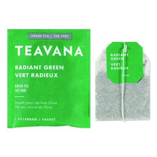 Starbucks Teavana Tea Bags, Radiant Green, 0.09 oz, 24/Box (SBK13089)