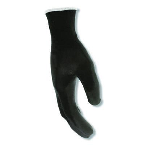 MCR Safety Work Gloves, 10" Long, Medium, Black, 12 Pairs (B96699MDZ)