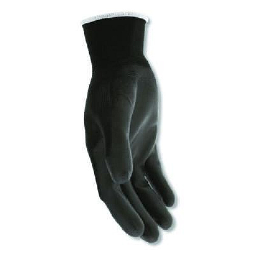 MCR Safety Work Gloves, 10" Long, X-Large, Black, 12 Pairs (B96699XLDZ)