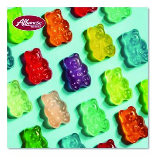 Albanese Worlds Best Gummi Bears, 12 Assorted Fruit Flavors, 5 lb Bag (ACG51200)