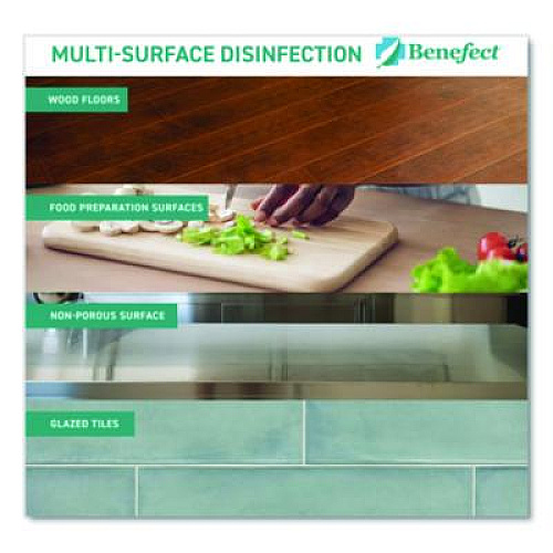 Benefect Botanical Decon 30 Disinfectant Cleaner, Light Lemon and Thyme Scent, 1 gal Bottle (20476)