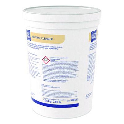Easy Paks Neutral Cleaner, 0.5 oz Packet, 90/Tub, 2 Tubs/Carton (990653)