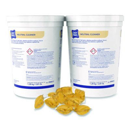 Easy Paks Neutral Cleaner, 0.5 oz Packet, 90/Tub, 2 Tubs/Carton (990653)