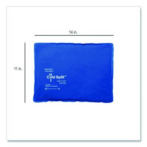 Relief Pak ColdSpot Reusable Cold Therapy Pack, 14 x 11, Blue Vinyl (111000)